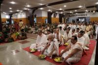 H.H Shrimath Samyamindra Thirtha Swamiji of Shri Kashi Math visits SCM - Bengaluru